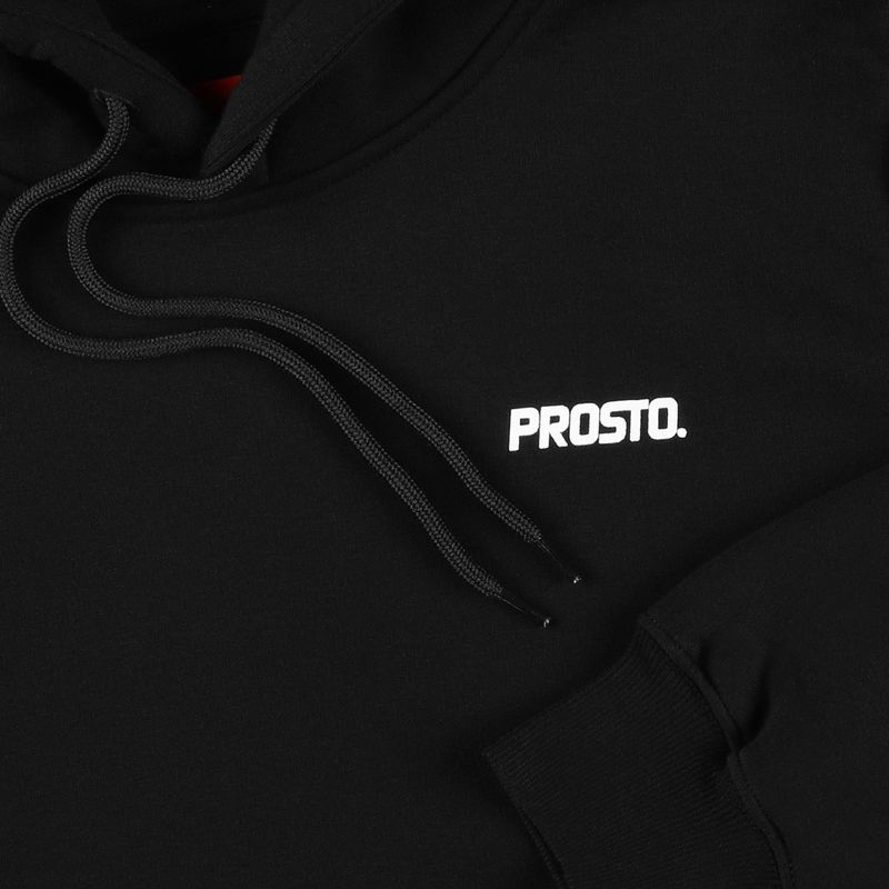 Men's hoodie PROSTO Just black KL222MSWE2181 3