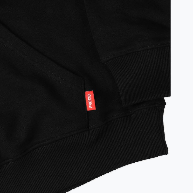 Men's PROSTO Doit hoodie black KL222MSWE21913 4