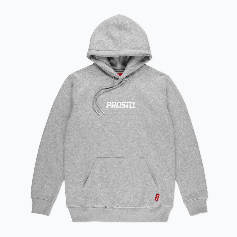 Men's PROSTO Doit hoodie grey KL222MSWE21933