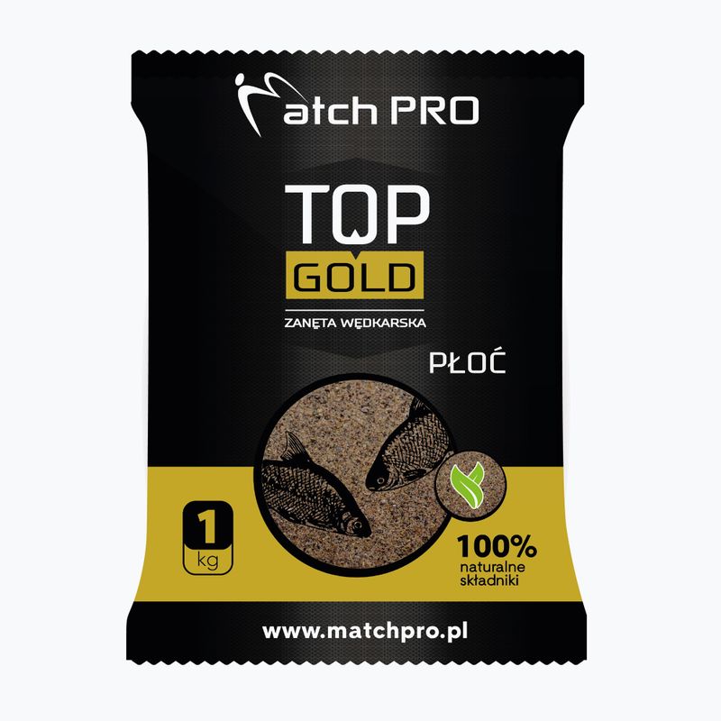 MatchPro Top Gold roach fishing groundbait 1 kg 970007