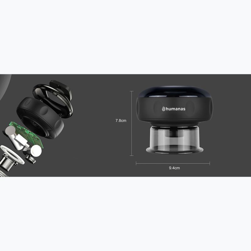 Cupping cup Humanas BB01 Plus black 11