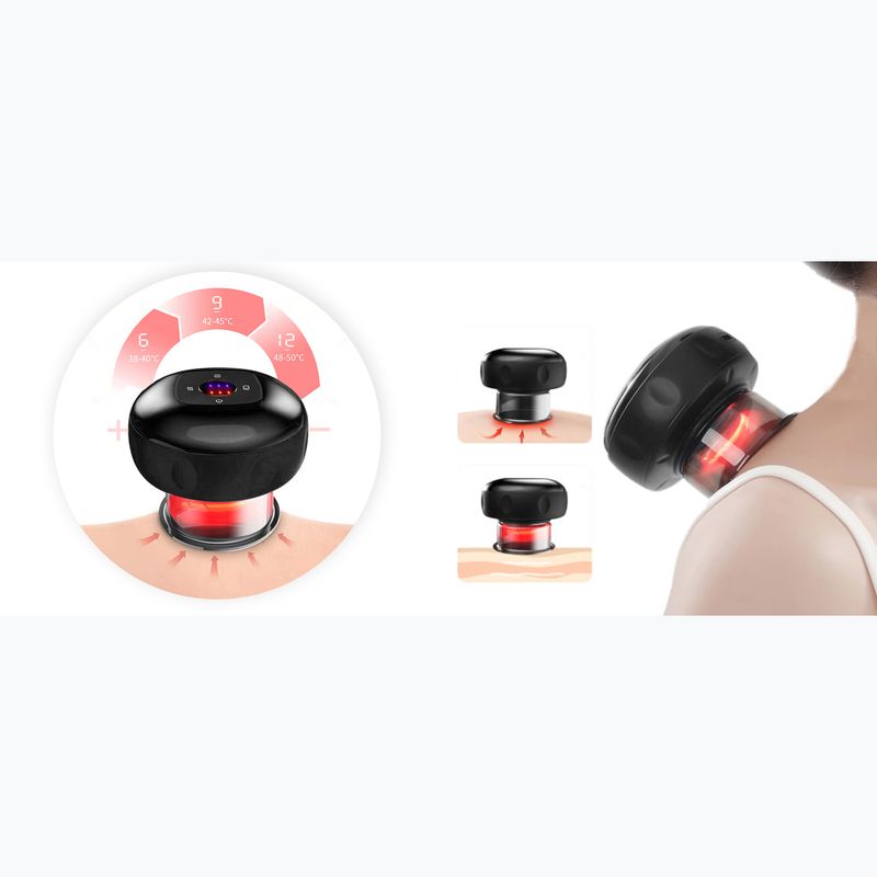 Cupping cup Humanas BB01 Plus black 12