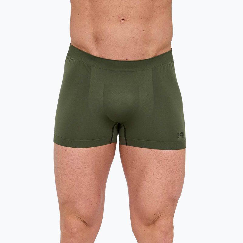 Men's thermal boxers Brubeck B-LIGHT khaki 3