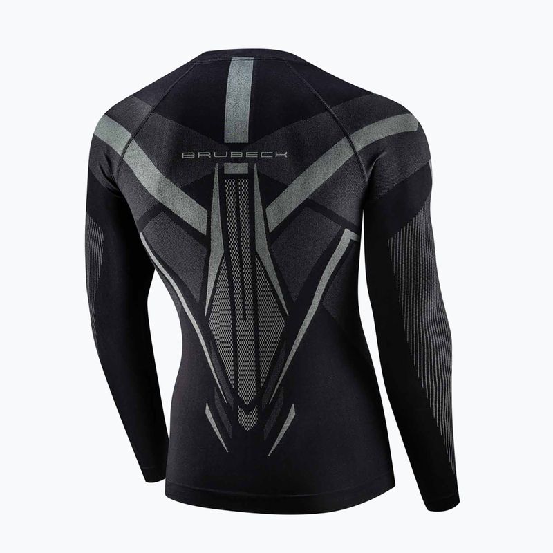Men's thermal sweatshirt Brubeck Dry black/graphite 4
