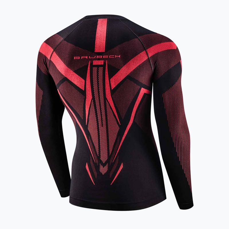 Men's thermal sweatshirt Brubeck Dry black/red 4