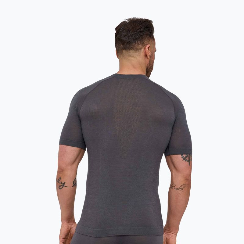 Men's thermal shirt Brubeck Active Merino graphite 2