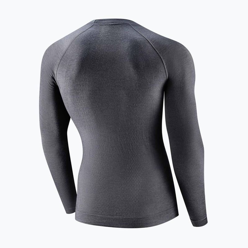 Men's thermal sweatshirt Brubeck Active Merino graphite 4