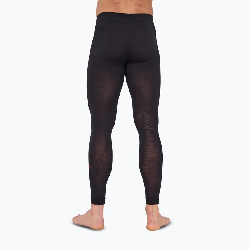 Men's thermal trousers Brubeck Active Merino black 2