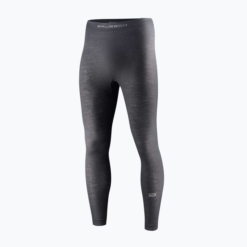 Men's thermal trousers Brubeck Active Merino graphite 3
