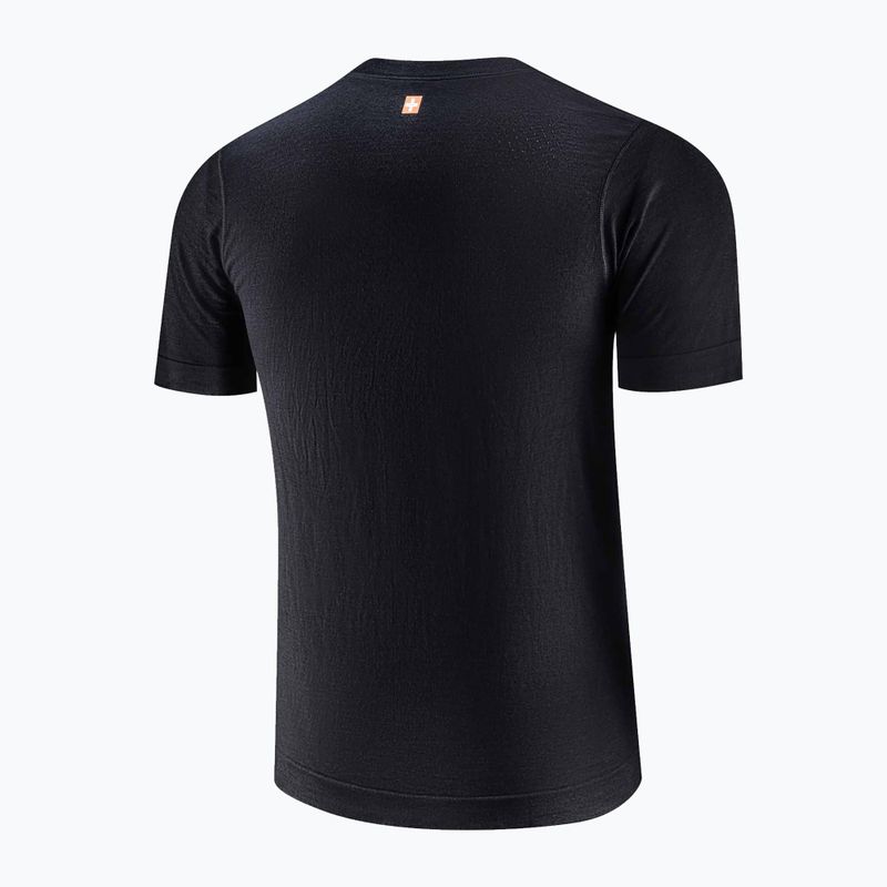 Men's thermal T-shirt Brubeck Outdoor Wool Pro black 4
