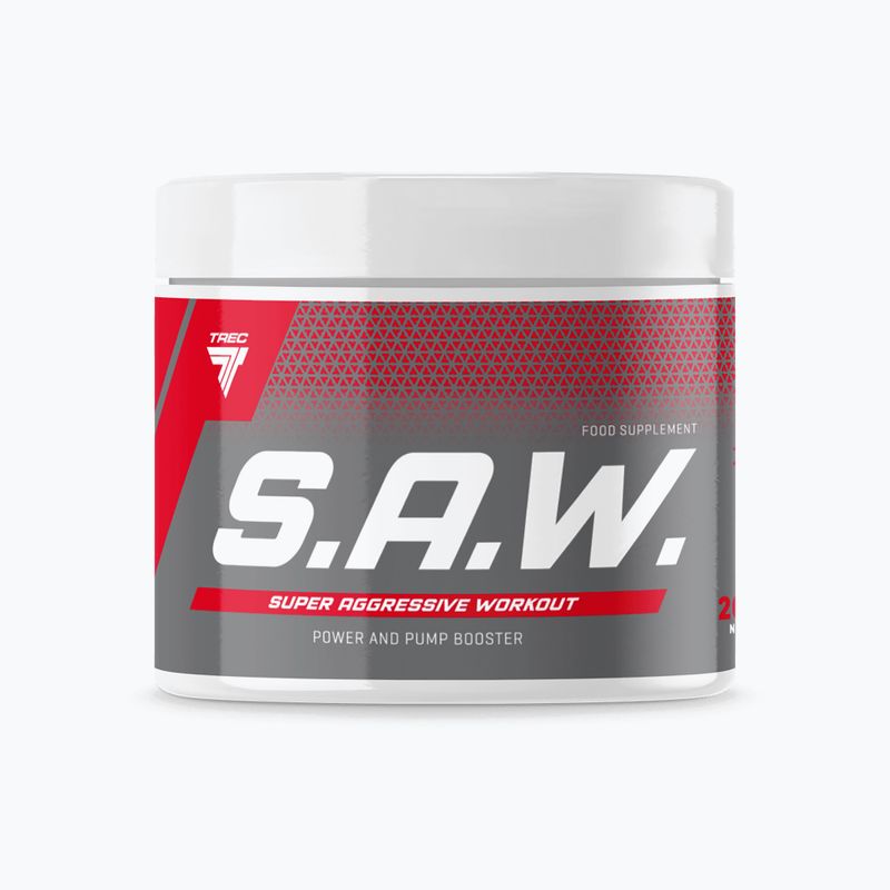 Trec pre-workout S.A.W. Powder 200g blackcurrant-citrus TRE/297 4