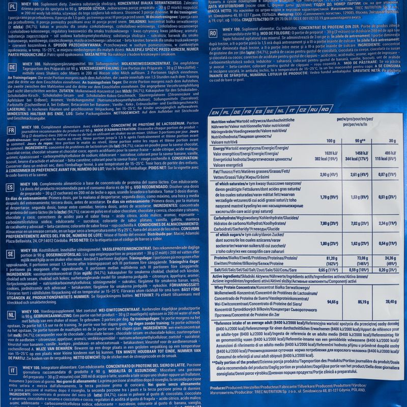 Whey 100 Trec chocolate TRE/579#CHOCOLATE 2