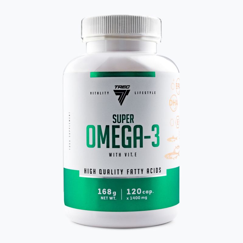 Super Omega 3 Trec fatty acids 120 capsules TRE/001