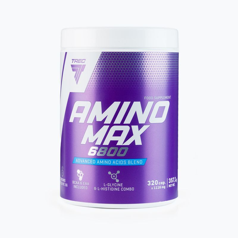 Amino Max Trec 6800 amino acids 320 capsules TRE/021