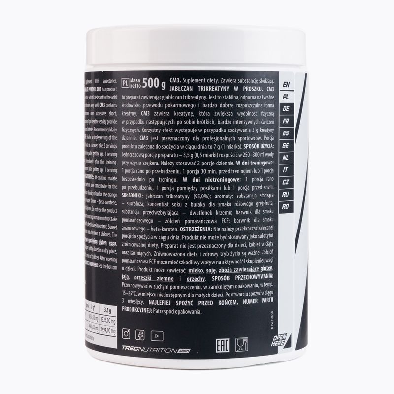 CM3 powder Trec creatine 500g grapefruit TRE/337#GREJP 2