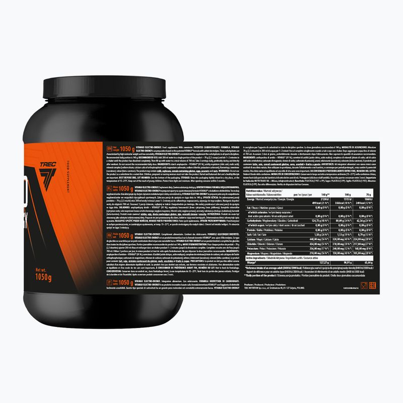 Endu Vitargo Trec carbohydrates 1050 g orange 2