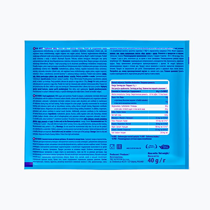 Isotonic drink powder 6PAK Iso Wave 40 g Lemon 2