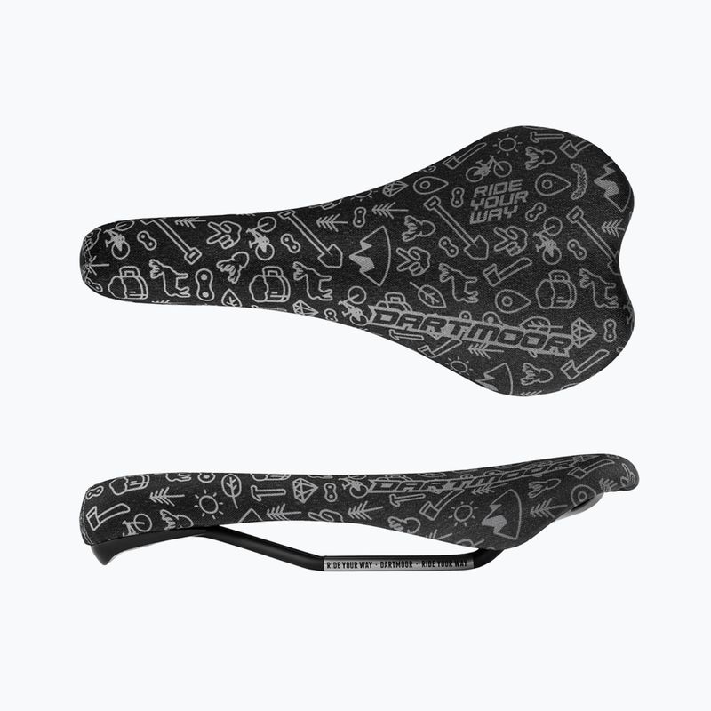 Dartmoor Primal black bicycle saddle DART-A2563 6