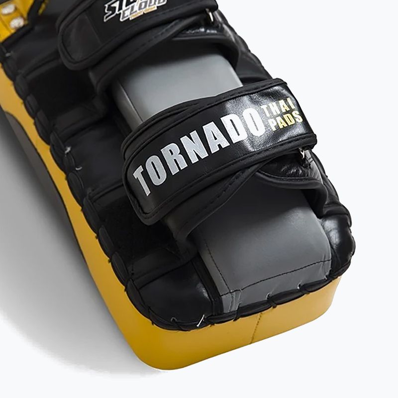 Training pads StormCloud Pao Tornado 2 pack black/yelow 5