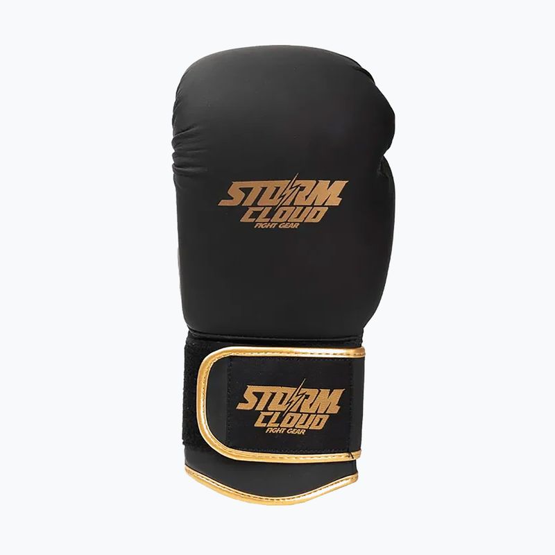 Boxing gloves StormCloud Boxing Pro black/gold 3