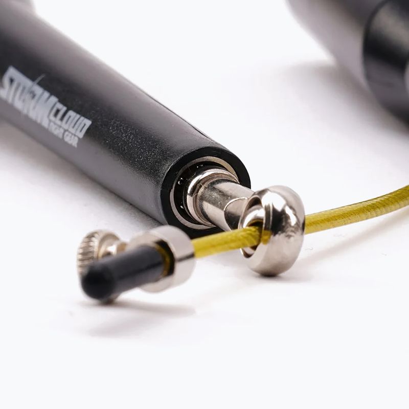 Jump rope StormCloud Speed+ Semi-Pro lvl black/yelow 6