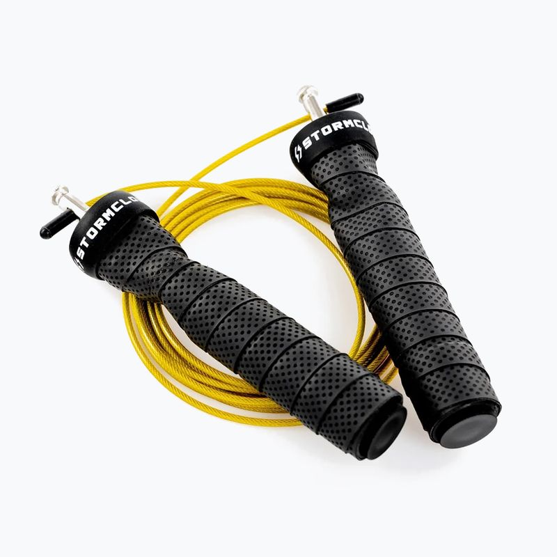 Jump rope StormCloud Champ PRO lvl black/yelow 2