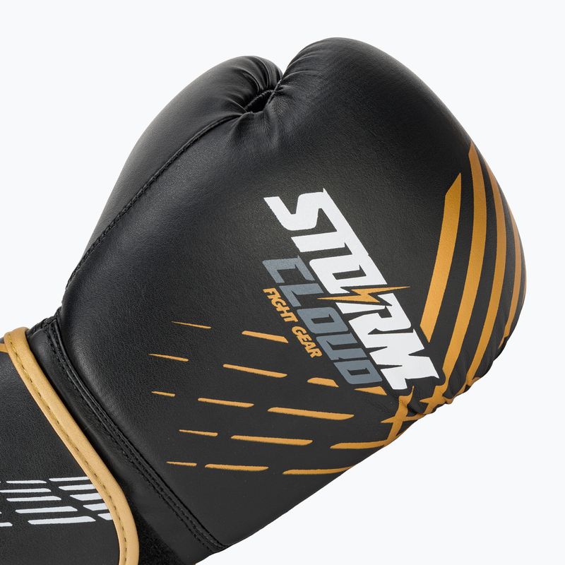 Boxing gloves StormCloud Lynx black/gold 5