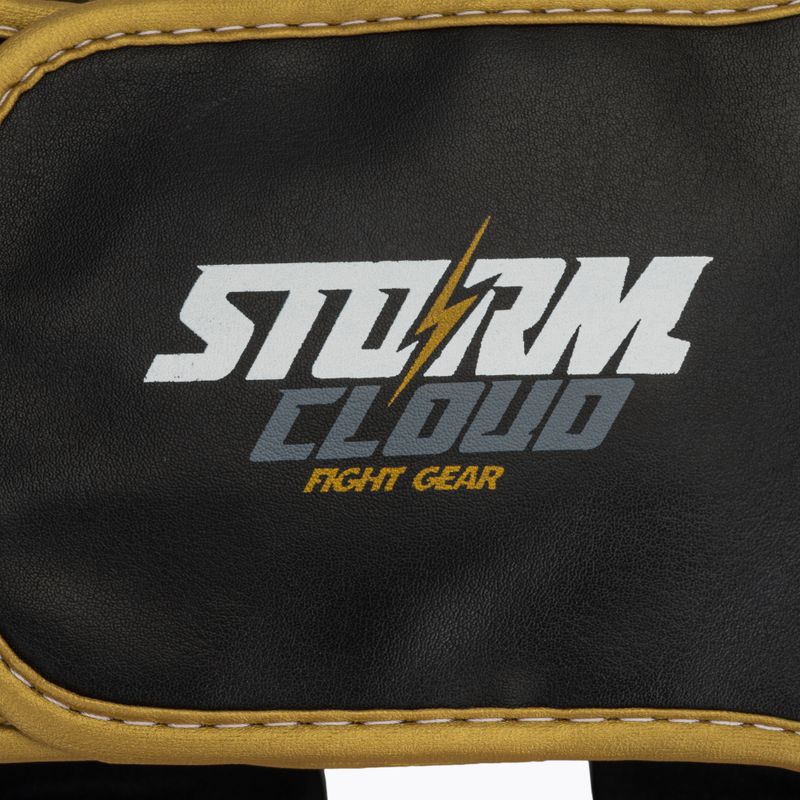 Boxing helmet StormCloud Lynx black/gold 5