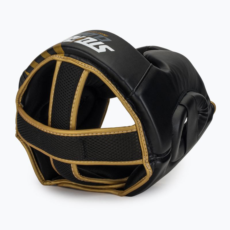 Boxing helmet StormCloud Lynx black/gold 6