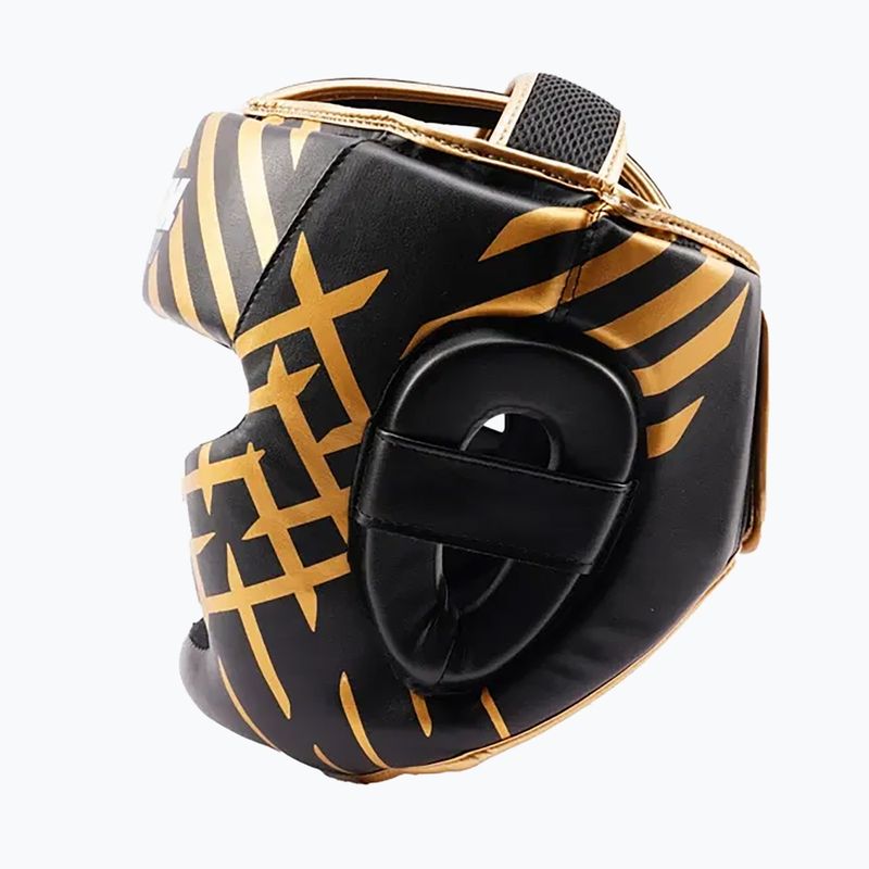 Boxing helmet StormCloud Lynx black/gold 6
