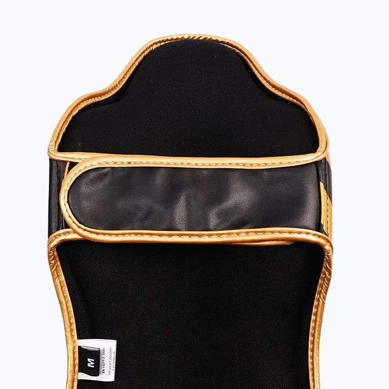Foot and shin guards StormCloud Lynx black/gold 4