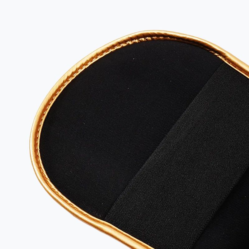 Shin and instep guards StormCloud Lynx black/gold 8