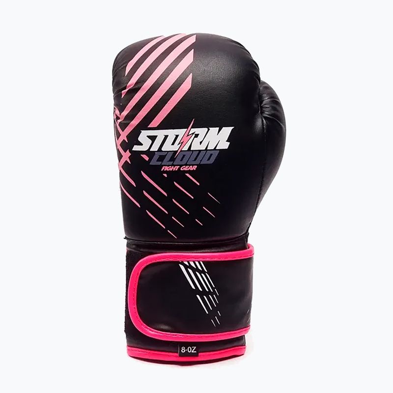 Boxing gloves StormCloud Lynx black/pink 2