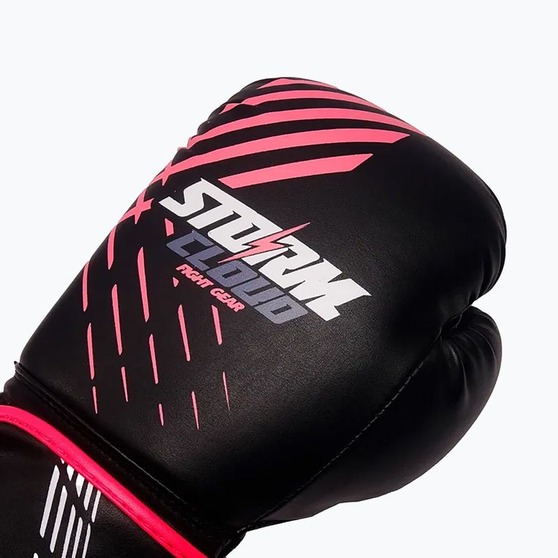Boxing gloves StormCloud Lynx black/pink 3