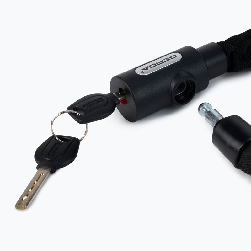 GERDA Contra 900/6V black bicycle lock 3