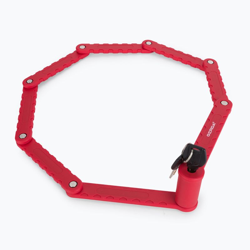 GERDA Fold Lite 950V bicycle lock red 0SF00095000.MXV2YP 3