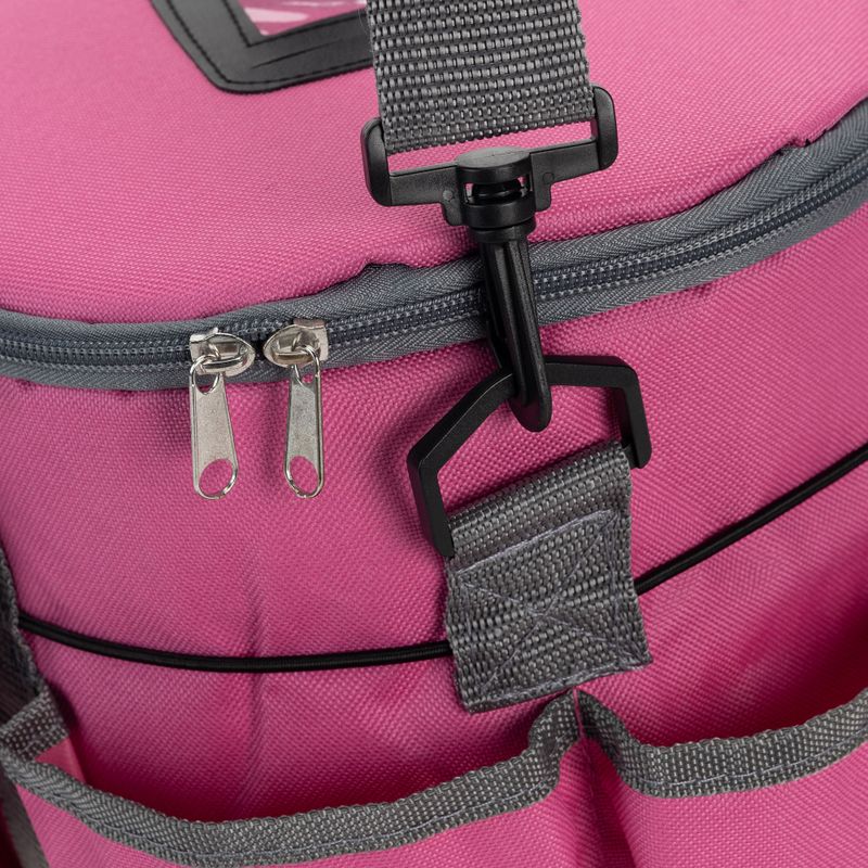 York equestrian accessories bag lockable red 280103 4