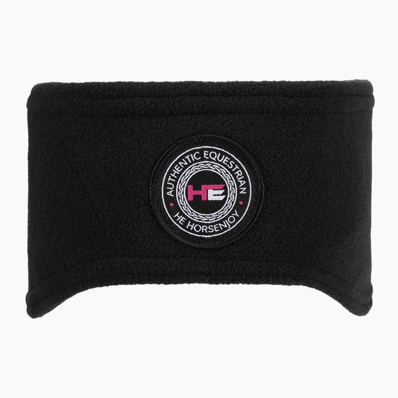 Women's fleece headband Horsenjoy Isabel black 2060101 2