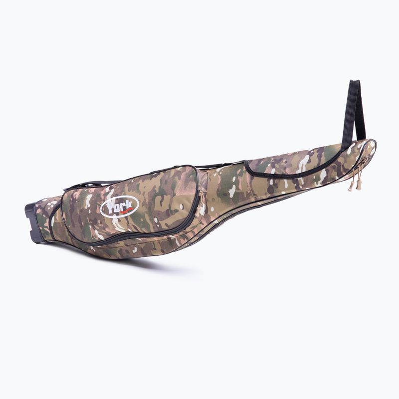 York Soldier twin chamber rod case rigid camo PYSS2110
