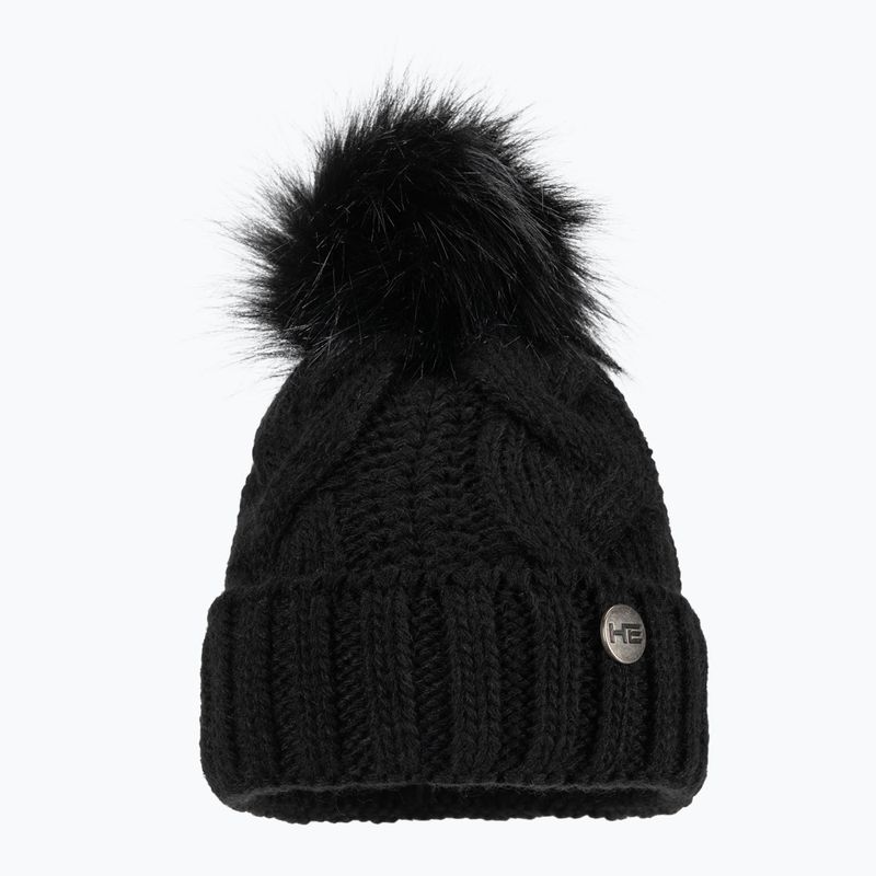 Women's winter cap Horsenjoy Aida black 2120202 2