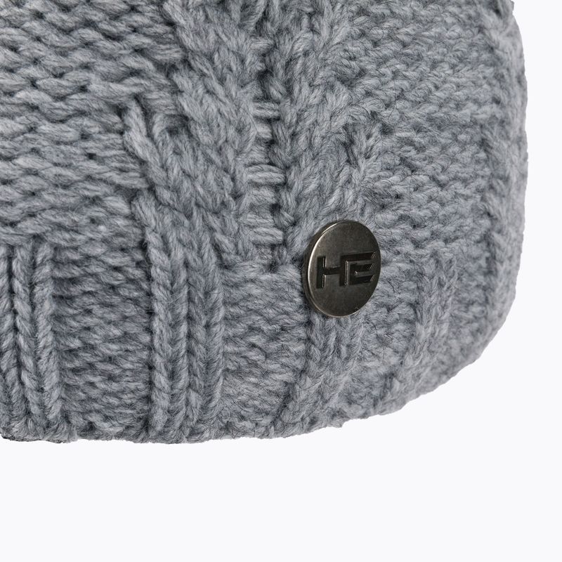 Women's winter cap with chimney Horsenjoy Mirella grey 2120506 3