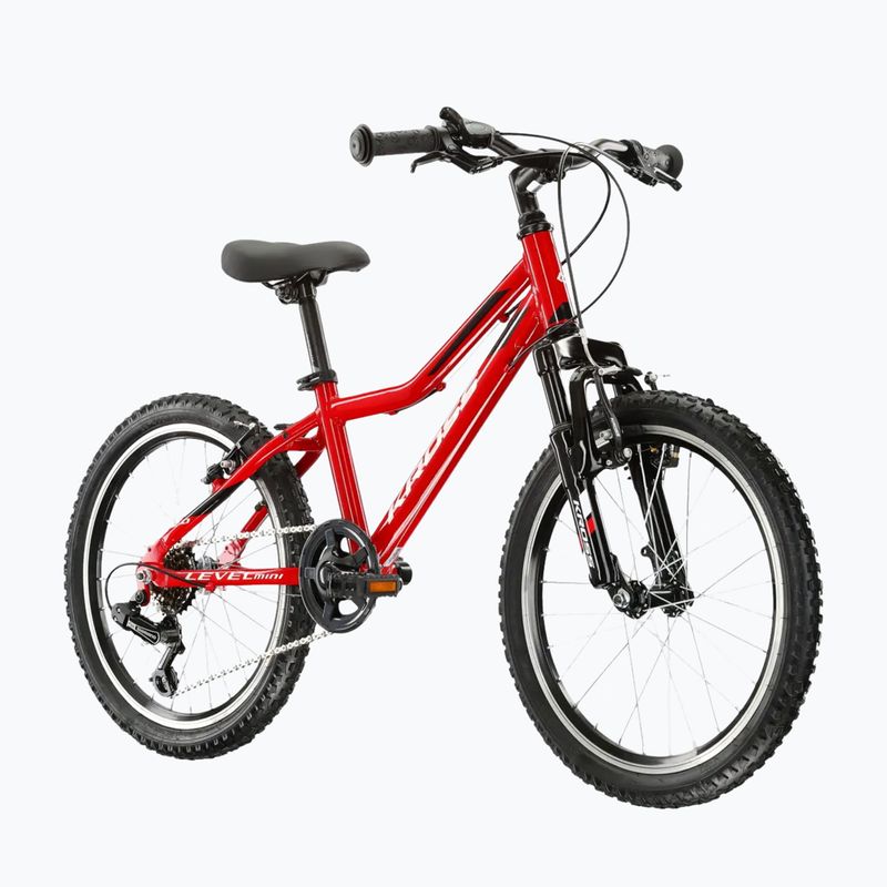 Children's bike KROSS Level Mini 2.0 red/black/shine 2