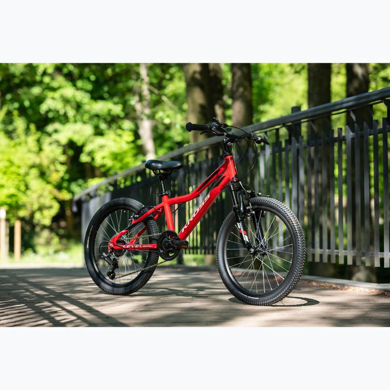 Children's bike KROSS Level Mini 2.0 red/black/shine 12