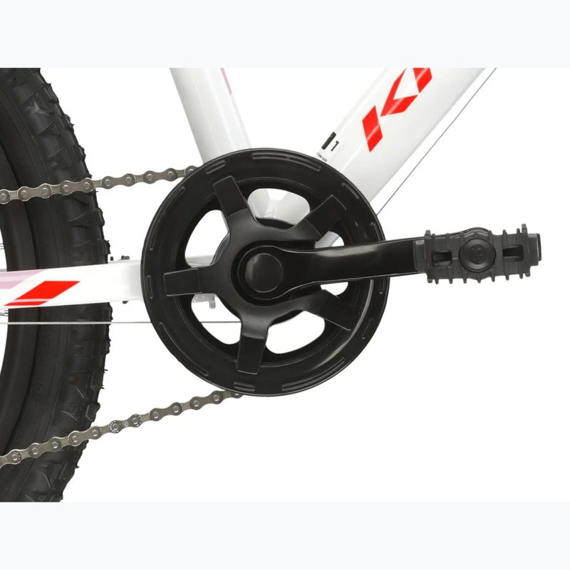 Children's bike KROSS Lea Mini 2.0 white/red/shine 9