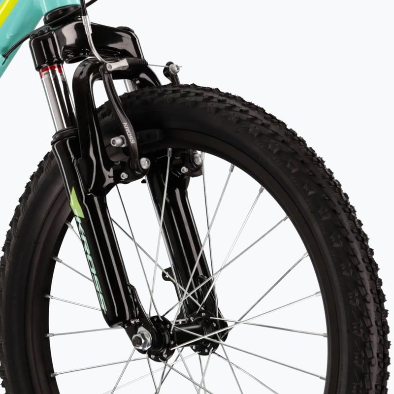 Children's bike KROSS Lea Mini 2.0 celadon/lime/shine 5