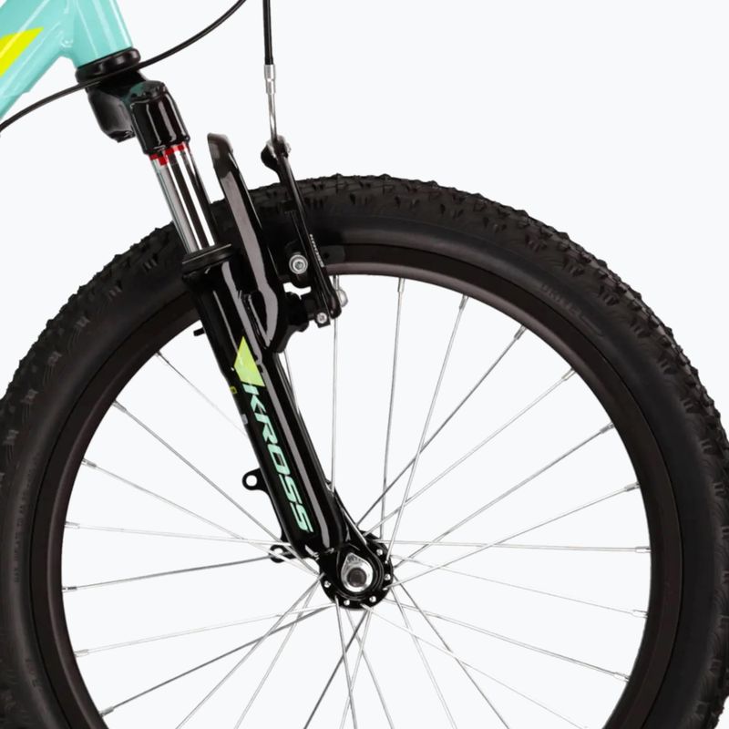 Children's bike KROSS Lea Mini 2.0 celadon/lime/shine 6