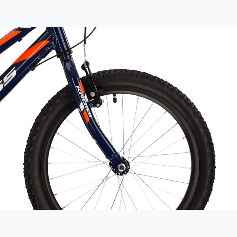 Children's bike KROSS Hexagon Mini 1.0 navy/white/shine 5