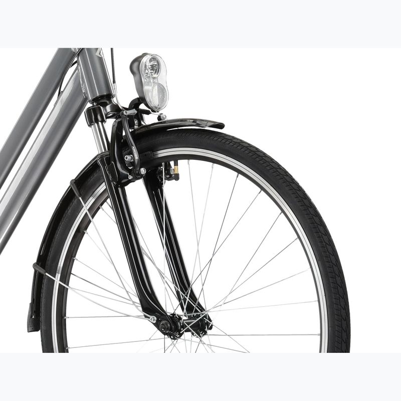 City bike KROSS Sentio 1.0 graphite/grey/shine 5