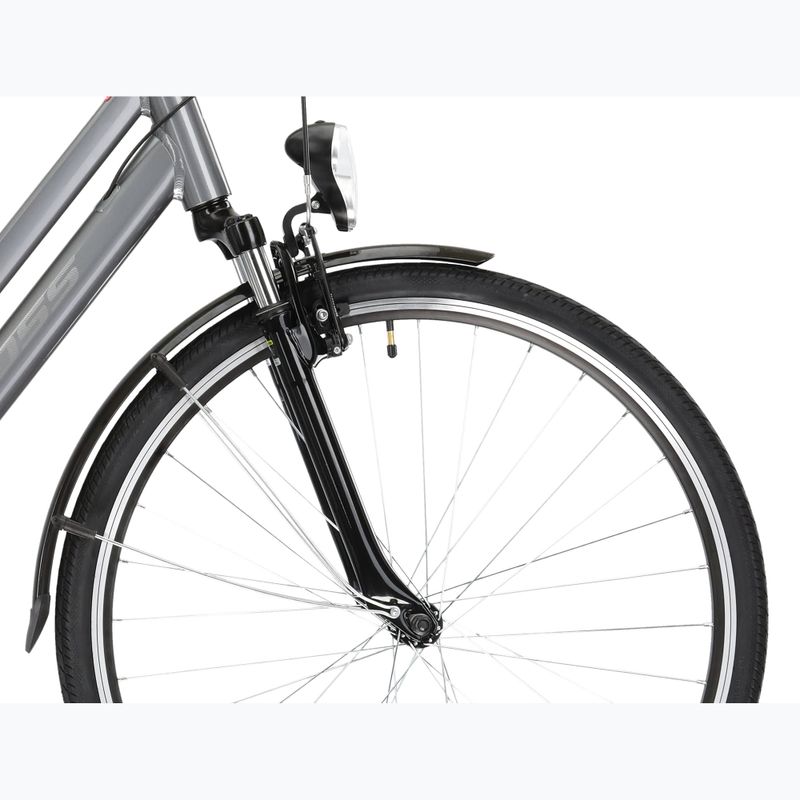 City bike KROSS Sentio 1.0 graphite/grey/shine 6