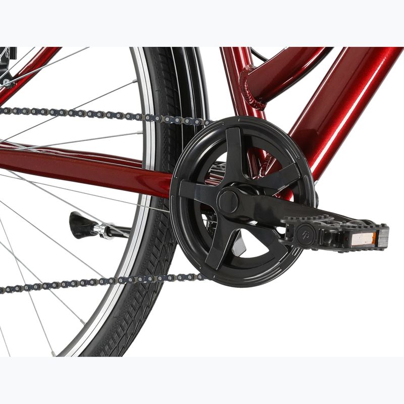 City bike KROSS Sentio 1.0 ruby/grey/shine 8